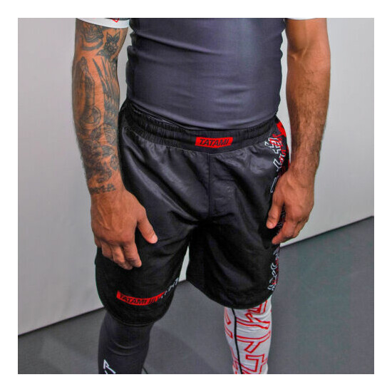 Tatami Fightwear Uncover Grappling Shorts - Black image {7}