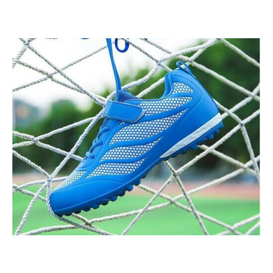 Cool Kids Child TF Cleats Soccer Shoes Boys Outdoor Soccer Boots Football Shoes  image {3}