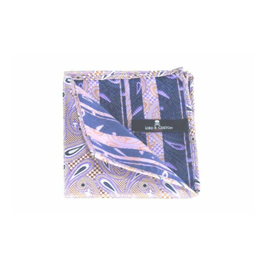 Lord R Colton Masterworks Pocket Square - Capilla De Marmol Stone Silk - $75 New image {2}