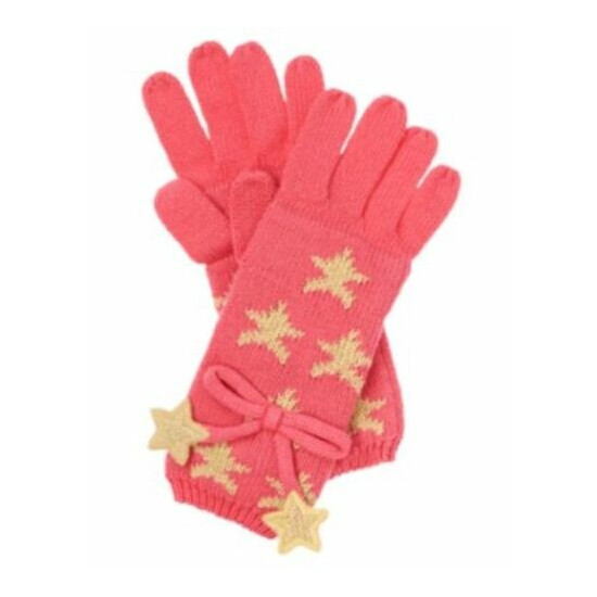 GYMBOREE STAR OF THE SHOW PINK w/ STARS DANGLE SWEATER GLOVES 4 5 7 8 9 10 NWT  image {1}