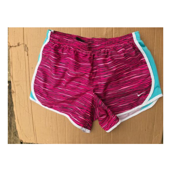 Nike Girl's Tempo Graphic Running Shorts DRI-FIT SIZE XL image {3}