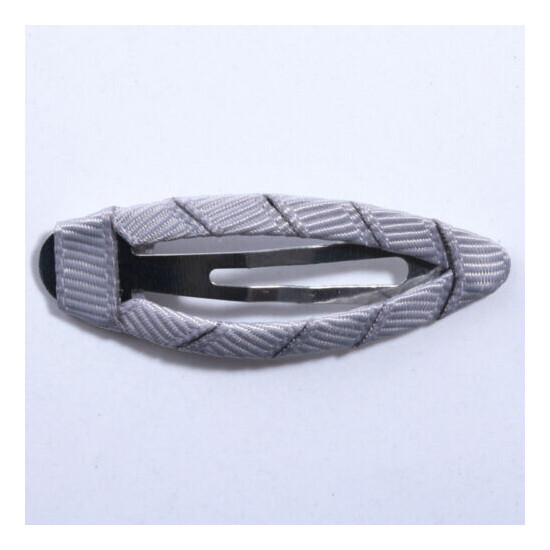 50pcs 4.8cm Silver DIY Metal Prong Alligator Hairgrips/Brooch for Women image {8}