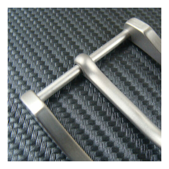 Titanium Belt Buckles Anti-Allergy Belt pin Buckle for 35mm/38mm Belt Z295 image {4}