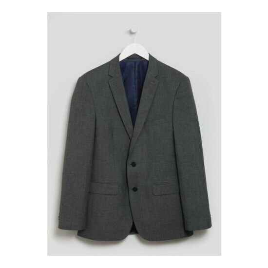 Taylor & Wright Oakwood Tailored Fit Suit Jacket Light Grey 46" Long CR009 BB 01 image {1}