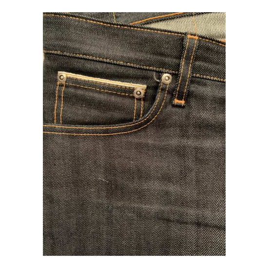 Nudie Men’s Denim Jeans Size W34 L34 Tight Long John Pockets Tagged W32 image {2}