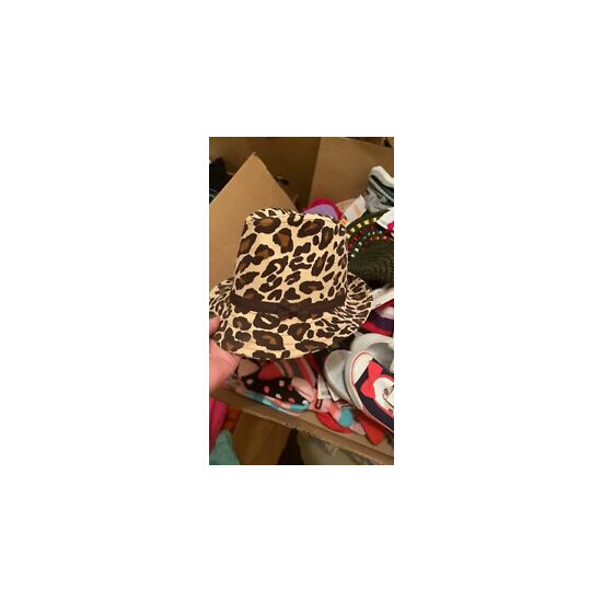 NWT Ready Dress Go Hat Size 3 4 Gymboree Leopard Cheetah Fedora Girls image {1}