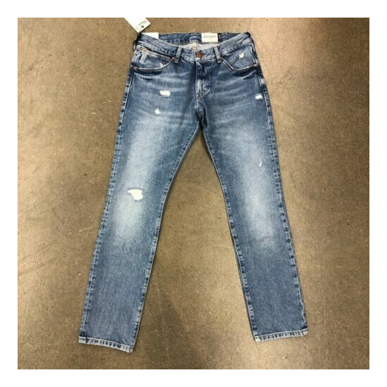 NWT Wrangler Men's 1947 BORN READY LARSTON Slim Tapered Jeans Denim Pants All Sz image {8}