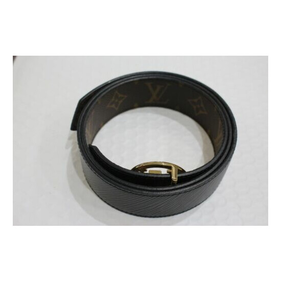 Louis Vuitton Circle 35mm Reversible Belt Black Monogram M9935 85/34 image {3}
