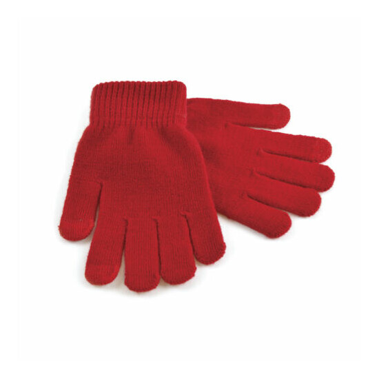 RJM Kids Knitted Touch Screen Phone Gloves image {8}