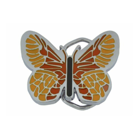 Butterfly Belt Buckle Fits belt up 1.25" Width hebilla de cinturón de mariposa image {4}