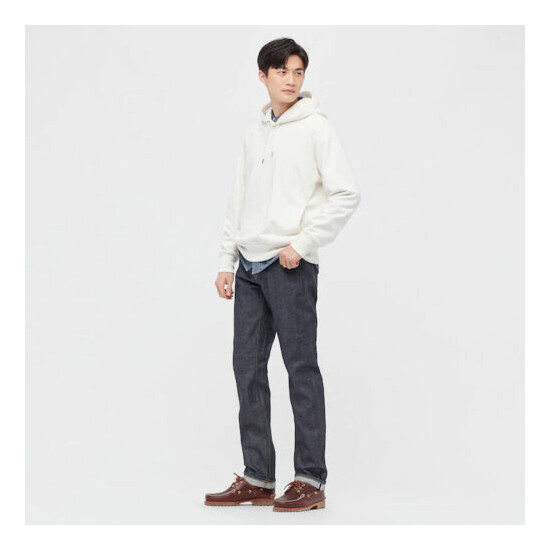 Uniqlo Selvedge Regular Fit Straight Jeans Length 84 cm Men's Japanese Size F/S image {1}