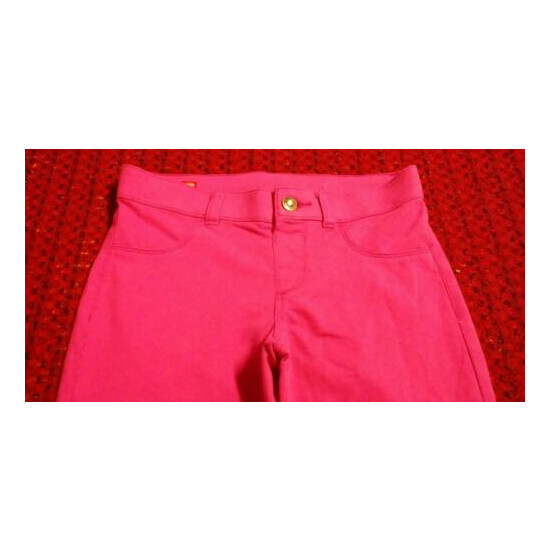 New With Tags Arizonia Jean Co. Girls Size 12 Regular Pink Cotton Blend Jeggings image {3}