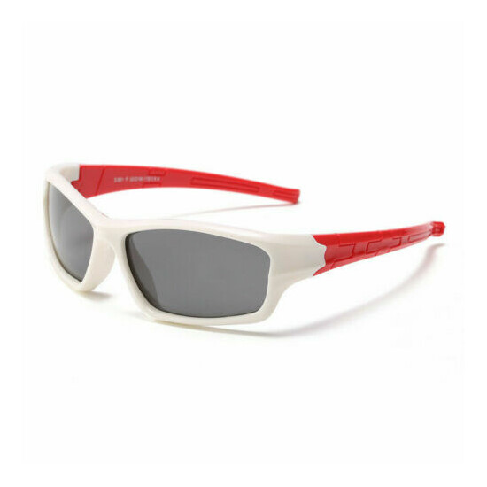 Kids Polarized Sunglasses Cycling Outdoor Fashion Sporty Girls Boys UV400 I370 image {5}