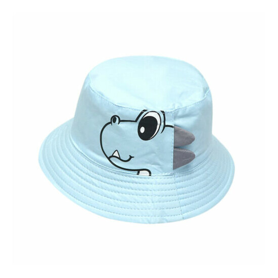 Kids Hats Soft Cotton Sunhat Eaves Baseball Cap Sun Hat Beret Age 1-4 Years image {2}