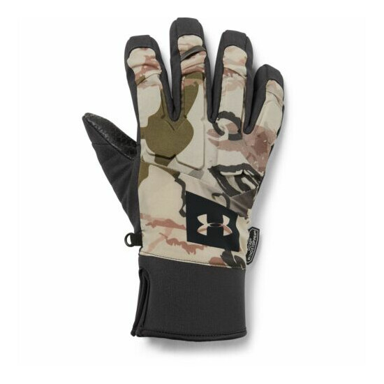 [1318575] Mens Under Armour Mid Season Windstoppper Hunt Gloves image {4}