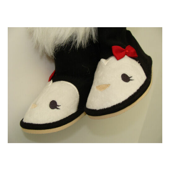 Gymboree Penguin Chalet Girls Size 04 4 Faux Boots NEW image {3}