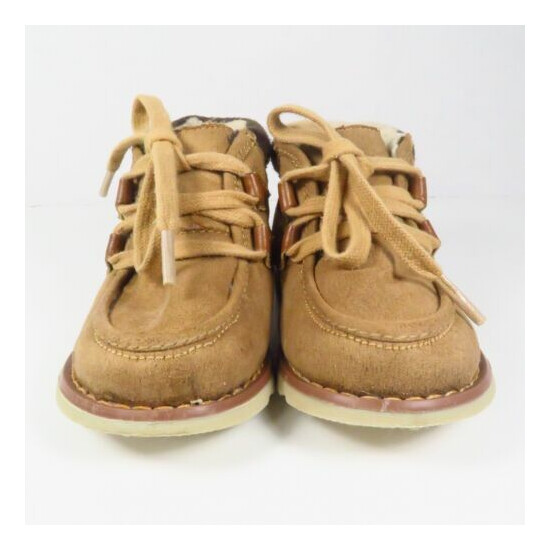 Genuine Kids Tan and Brown Boots Size 5 (Toddler) image {4}