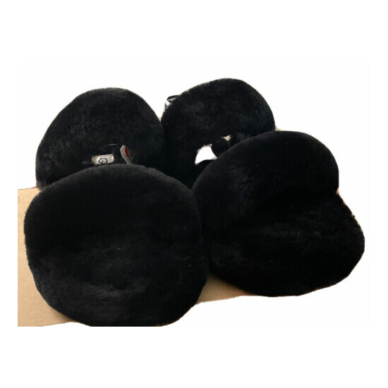 UGG KIDS OH YEAH 1115752K BLACK SIZE 5 KIDS SLIPPERS/ AUTHENTIC/ BRAND NEW image {3}