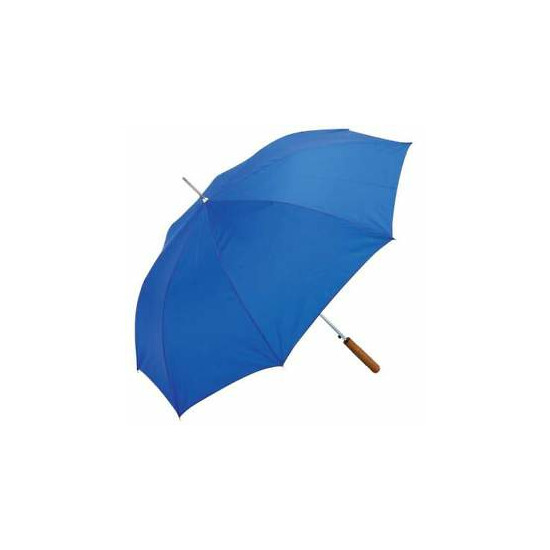 All-Weather Brand Automatic Opening Umbrella 48" Diameter - Solid Royal Blue image {1}