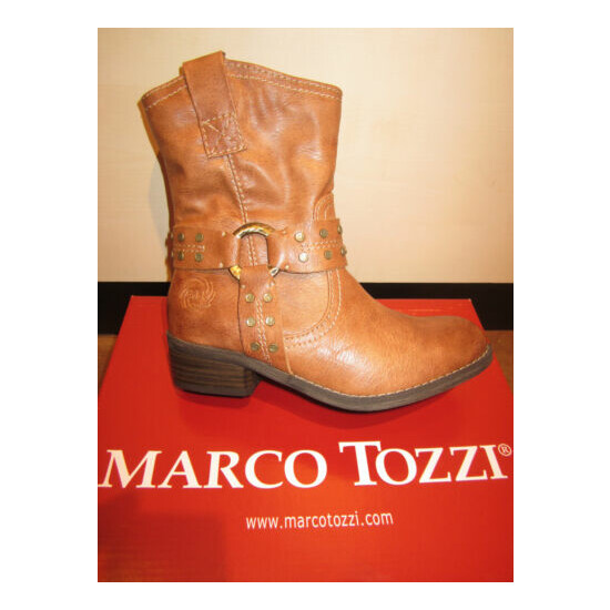 Marco Tozzi Boots 46406 Ankle Boots, Braun, Cognac, Padded, Rv New image {1}