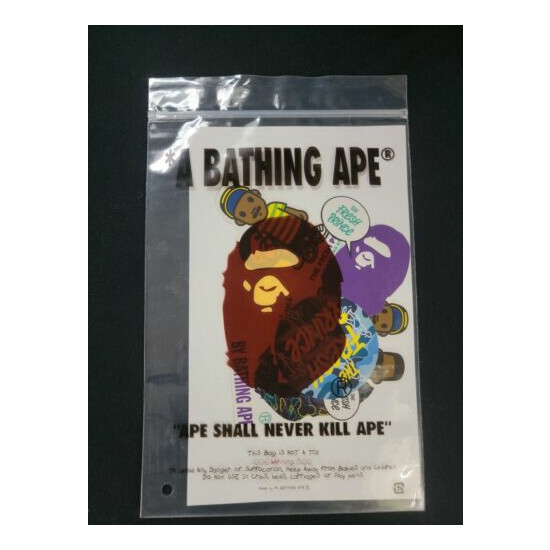 BAPE x The Fresh Prince Sticker Set of 5 - RARE A Bathing Ape Collectable  image {1}