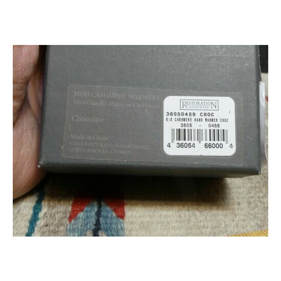 Restoration Hardware Mini Cashmere Mittens NWB image {3}