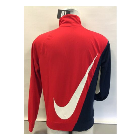 Nike Swoosh Sportswear Mens Full-Zip Tracksuit Jacket Tops Medium  image {2}