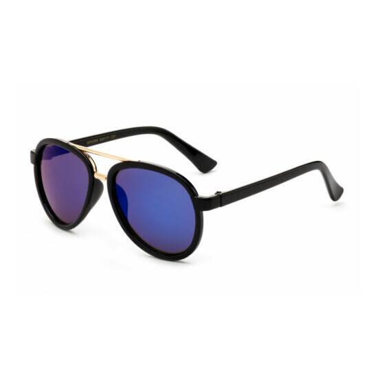 Kids Sunglasses Aviator Style Boys Girls Youth Eyewear Classic UV 100% Lead Free image {6}
