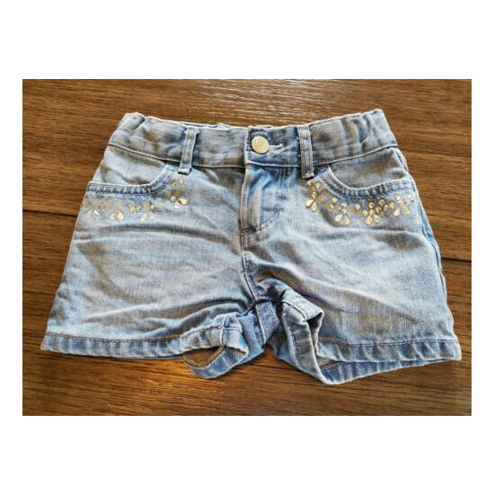 Children's Place Jean Shorts girls size 5 image {2}