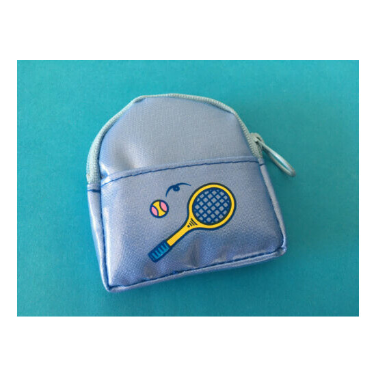  80'S MERRY MAGGY LITTLE COIN PURSE WALLET FANCY WORLD CREATIONS TAIWAN - BLUE image {3}