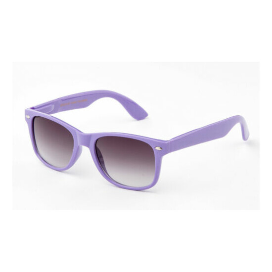 Kids Sunglasses Vintage Classic Horn Rimmed Spring Hinged Safe Lead Free UV 100% image {6}