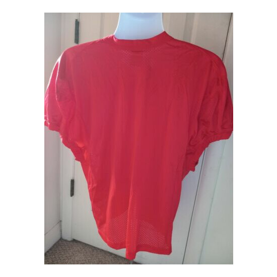 Nike Youth Boys VARIOUS Sizes Red Practice Mesh Football Jersey image {4}