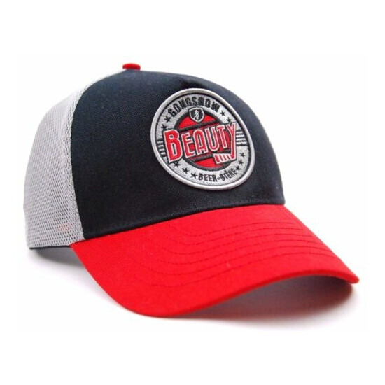 Gongshow Hockey Beauty Full Contact Lager Meshback Adjustable Hockey Cap Hat image {3}