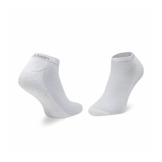 Calvin Klein 100% Authentic Men's 6-Pack Cotton Cushion Sole Socks Grey Combo image {2}