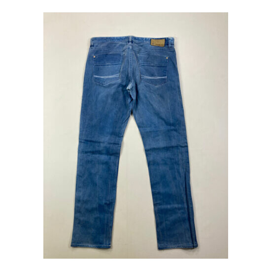 CALVIN KLEIN SKINNY NARROW LEG Jeans - W33 L32 - Blue - Great Condition - Men’s image {4}