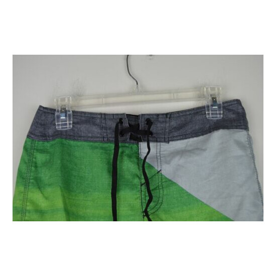 O'Neill Mens 28 Multi-Color Board Swim Trunk Shorts Tie Front W 28 x I 10.5 image {3}