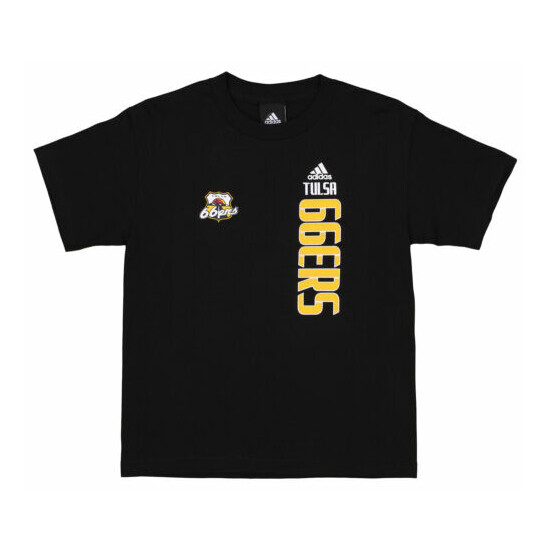 Adidas WNBA Youth Boys Tulsa Shock Soundwave Tee Shirt, Black image {1}
