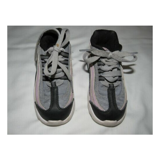 Girls Nike Air Max 95 Blue/Pink Shoes 8C image {4}