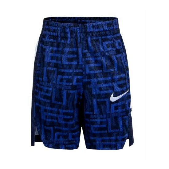 Nike Kids Boys Dri-FIT Elite Stripe Basketball Training Athletic Shorts image {2}
