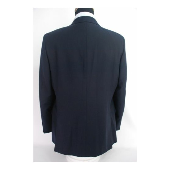 Current Hickey Freeman 2Btn Navy Blue Wool Milburn Suit Jacket Blazer 42L image {4}