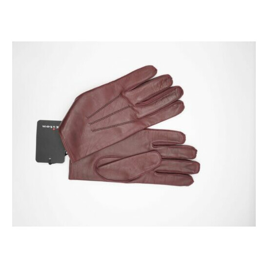 NEW 850,00 $ KITON Napoli Gloves Luxury Leather Size 8 image {1}
