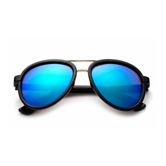 Kids Sunglasses Aviator Style Boys Girls Youth Eyewear Classic UV 100% Lead Free image {5}