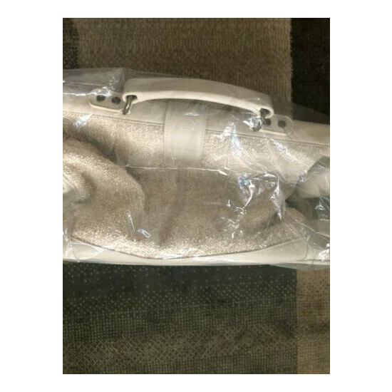 NEW Aime leon dore / Porsche 911SC Car Kit Bag 15''x20'' off-white cream boucle image {4}