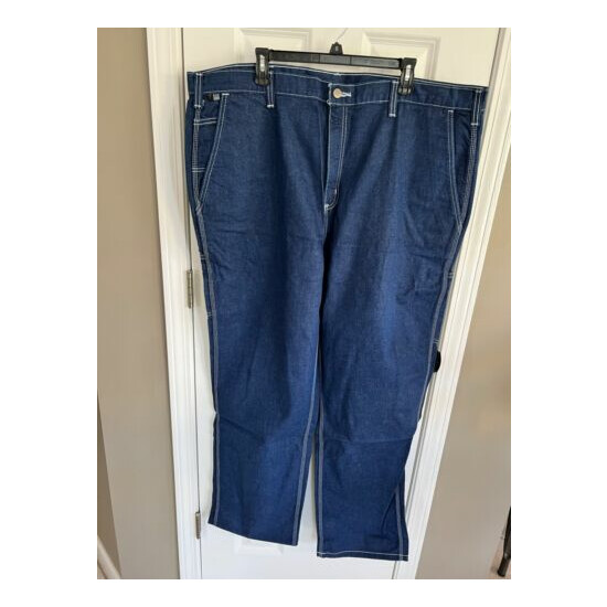 CARHARTT Men's "FR 290-83" Carpenter Jeans Size 44 x 34 image {1}