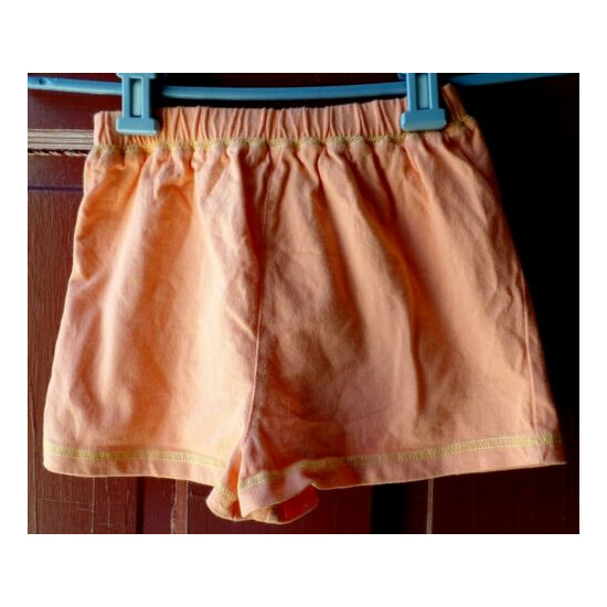 MADAGASCAR 100% Cotton Light Orange Shorts Size 5T image {1}