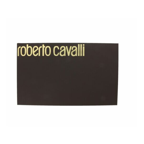 Roberto Cavalli ESZ025 D0060 Grey/Black Leopard Print Mens Scarf image {4}