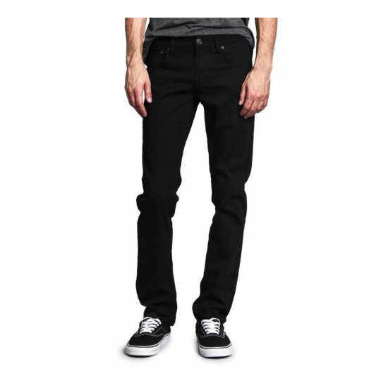 Victorious Men's Spandex Color Skinny Jeans Stretch Colored Pants DL937-PART-1 image {2}