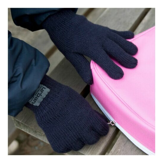 Childrens Thinsulate Gloves Thermal Lined Warm Winter Gloves Boys Girls Kids image {4}