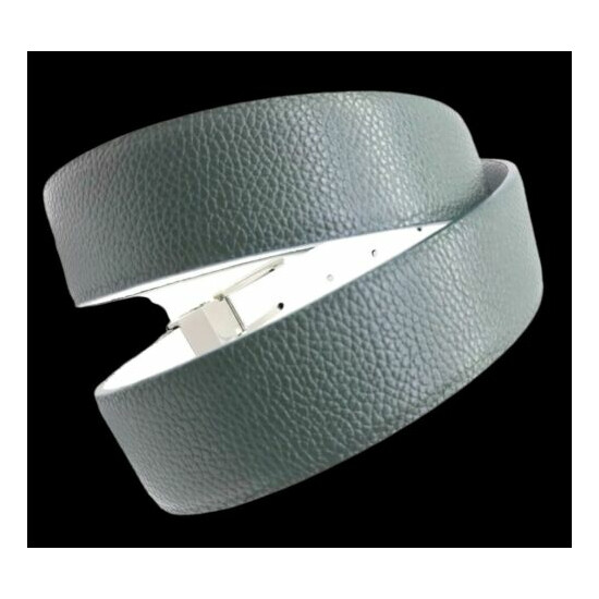 Golf Sport Belt Reversible. 100% Genuine Leather image {4}