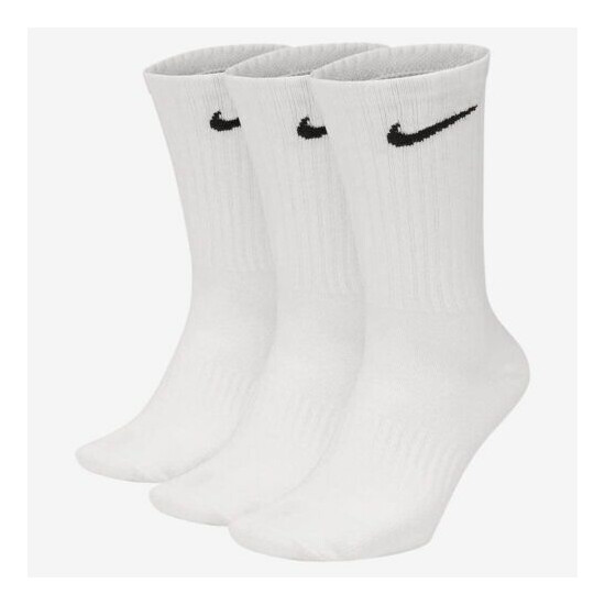 Nike Unisex 247975 Everyday Lightweight Crew 3-Pair Socks Size L image {1}